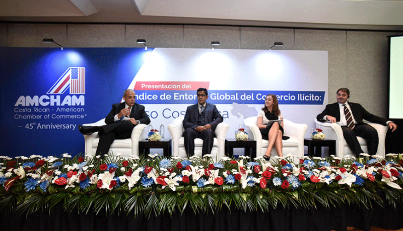 Presentación del estudio “Índice de Entorno Global del Comercio Ilícito: Caso Costa Rica”
