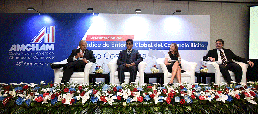 Presentación del estudio “Índice de Entorno Global del Comercio Ilícito: Caso Costa Rica”